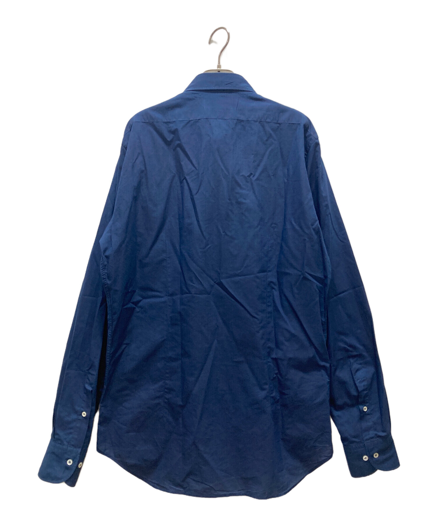 LARDINI ラルディーニ リネンシャツ ネイビー 41 ELCIRO 中古・古着通販】LARDINI (ラルディーニ) 長袖シャツ ネイビー サイズ