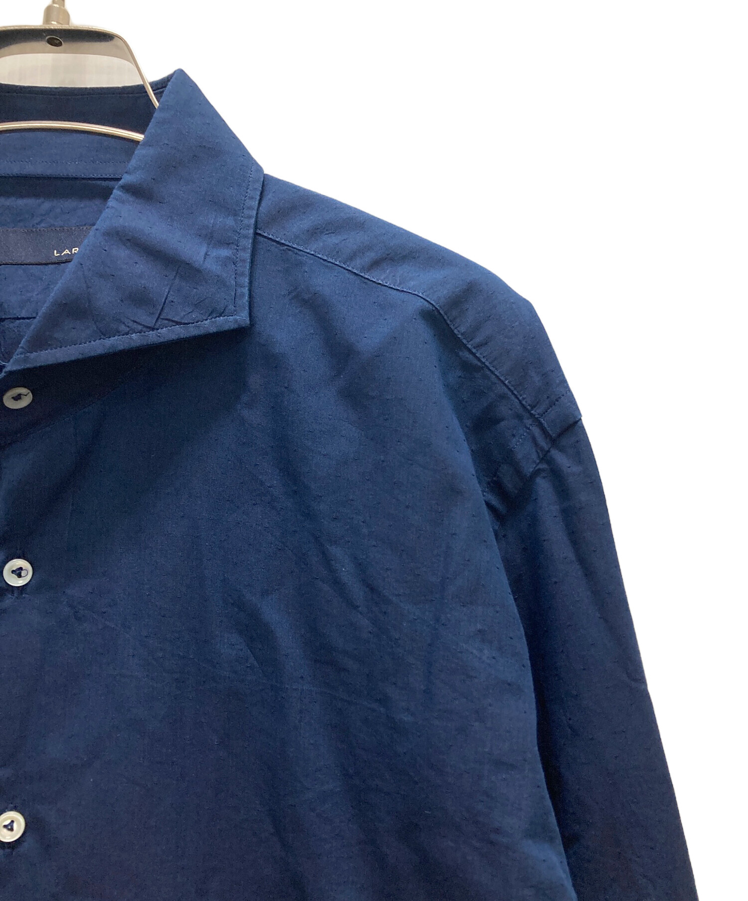 中古・古着通販】LARDINI (ラルディーニ) 長袖シャツ ネイビー サイズ