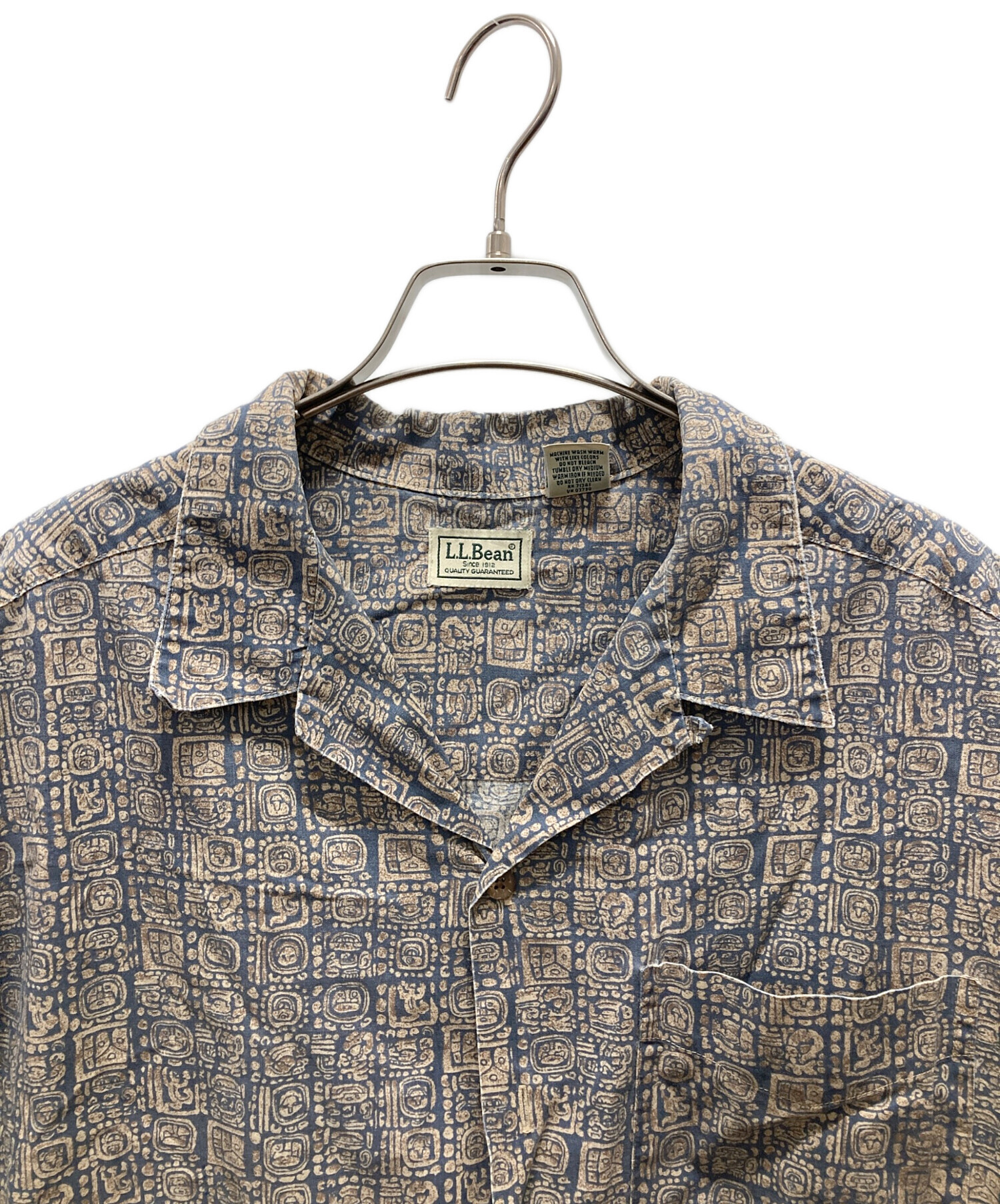 中古・古着通販】L.L.Bean (エルエルビーン) 90~00sオープンカラー