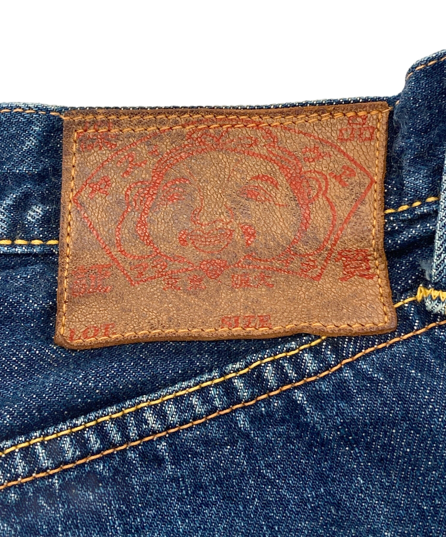 中古・古着通販】EVISU (エヴィス) デニムパンツ インディゴ サイズ:33