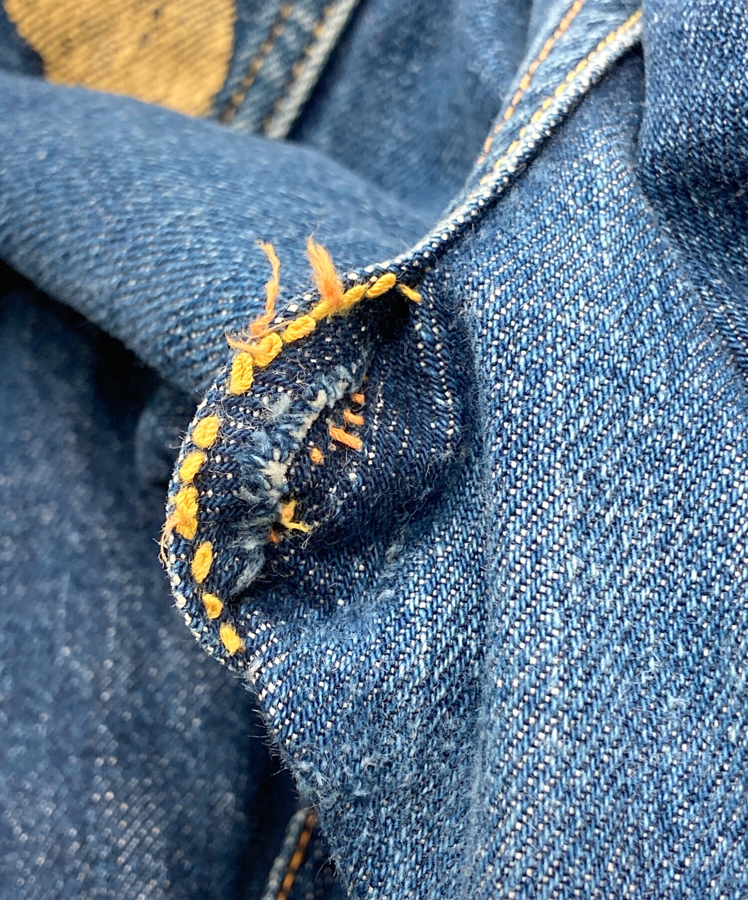 中古・古着通販】EVISU (エヴィス) デニムパンツ インディゴ サイズ:33