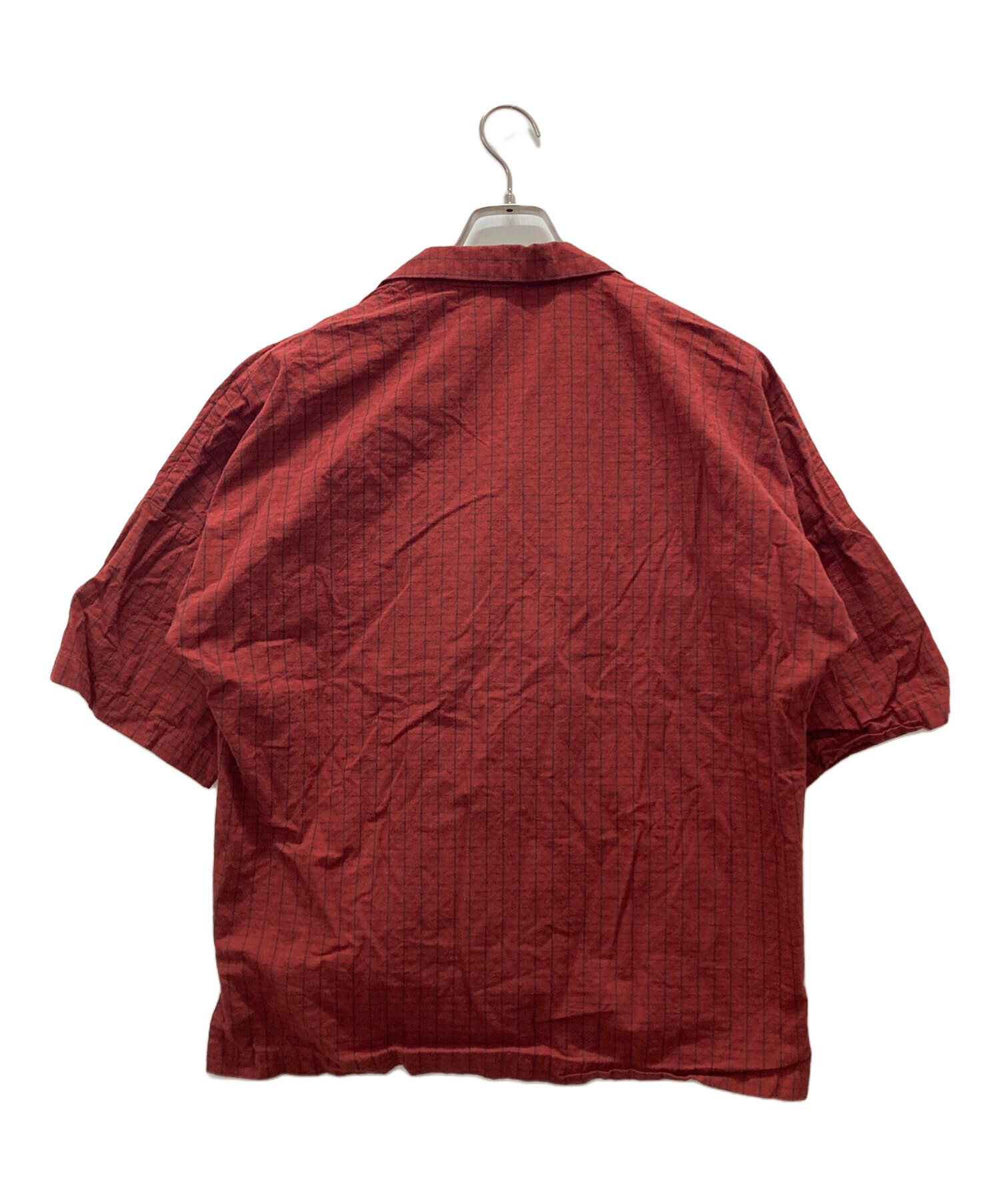 中古・古着通販】SUNSEA (サンシー) Brick Check Fried Shrimp Shirt