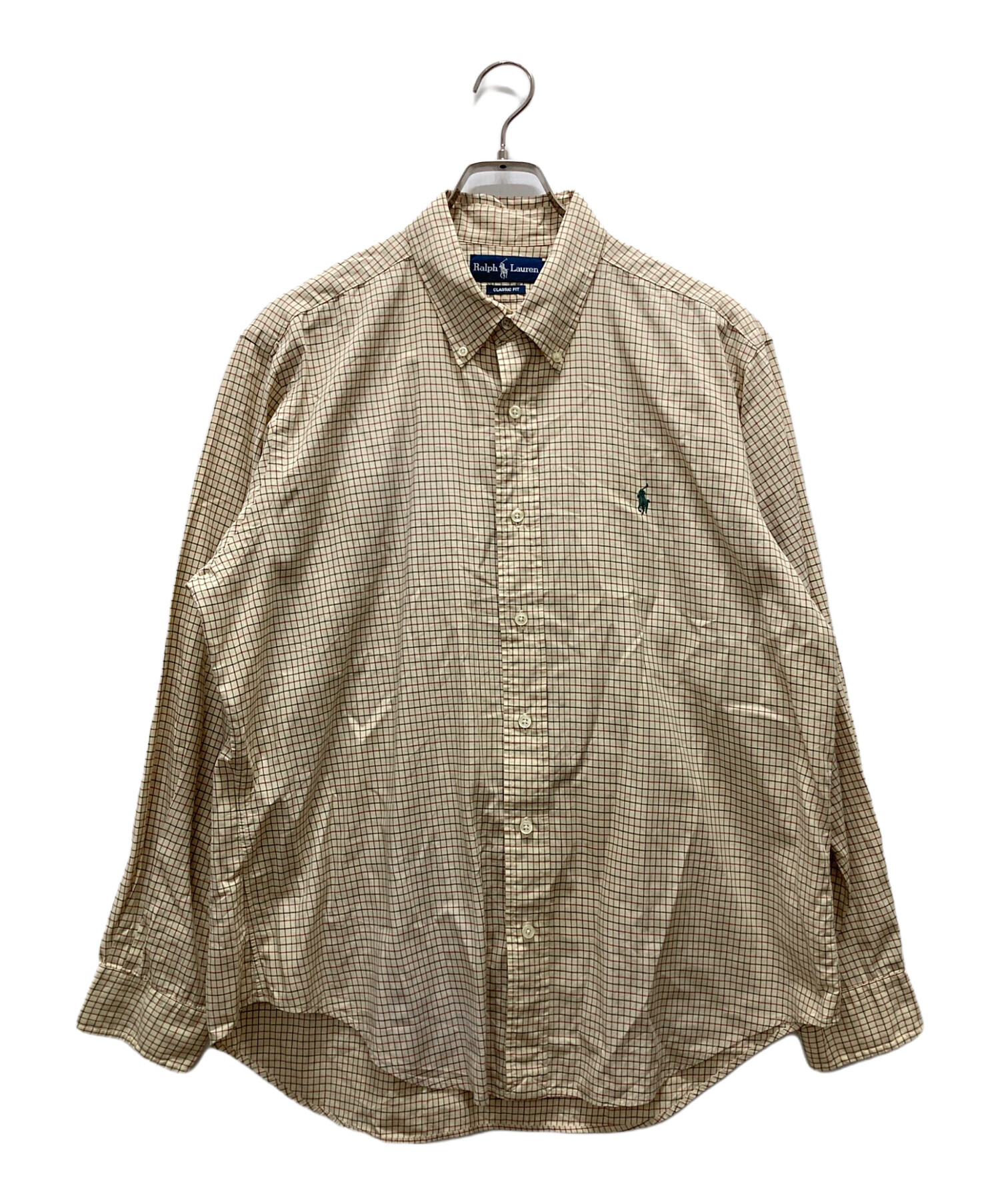 古着 ラルフローレン Ralph Lauren CLASSIC FIT 半袖 ボタンダウン 