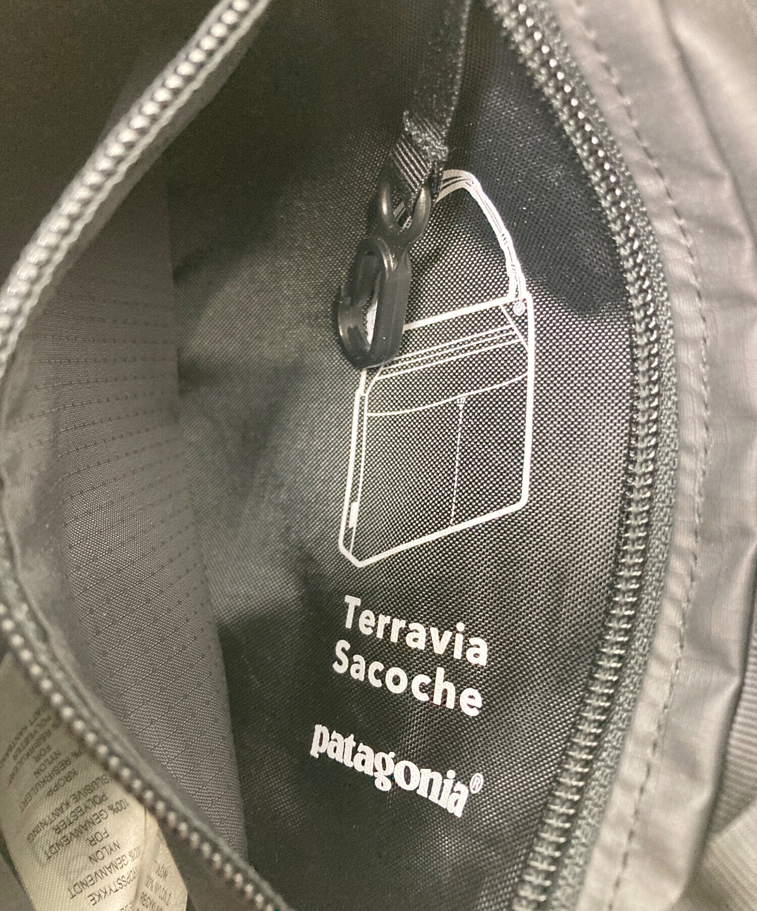 中古・古着通販】Patagonia (パタゴニア) サコッシュ ブラック