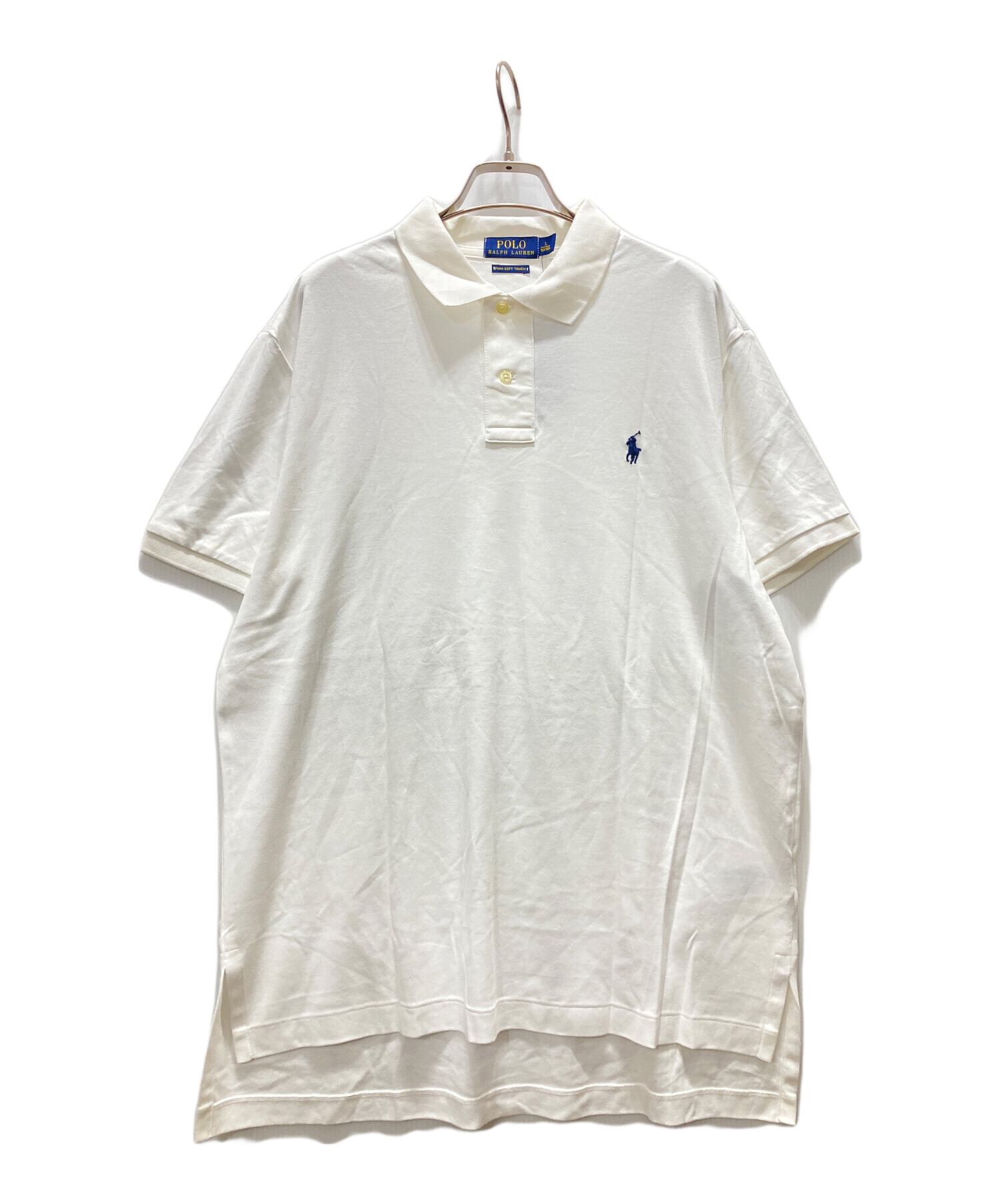 Polo Ralph Lauren ホワイト ポロシャツ 半袖　未使用品 中古・古着通販】POLO RALPH LAUREN (ポロ・ラルフローレン