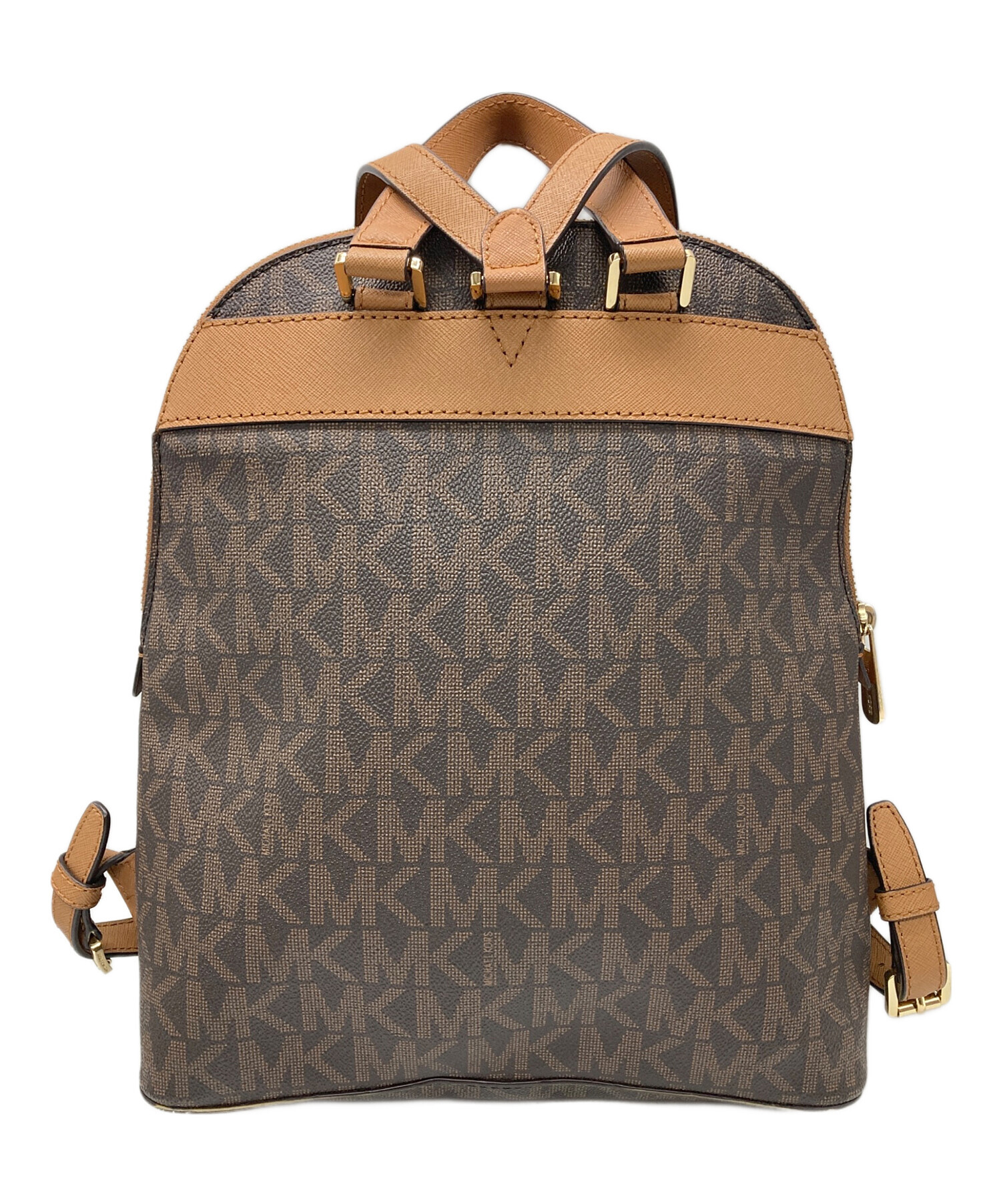 中古・古着通販】MICHAEL KORS (マイケルコース) リュック ブラウン 