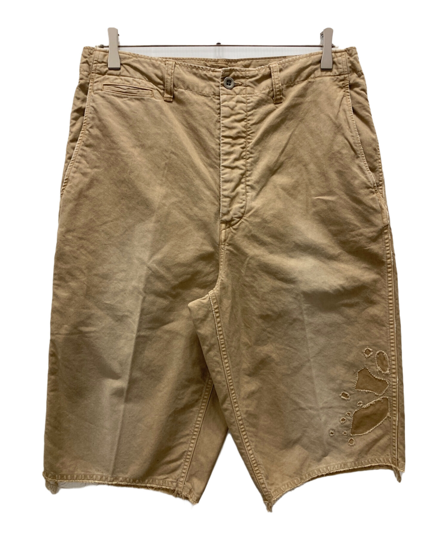 パンツ visvim BROADER CHINO CRASH 中古・古着通販】VISVIM (ビズビム) BROADER CHINO SHORTS CRASH