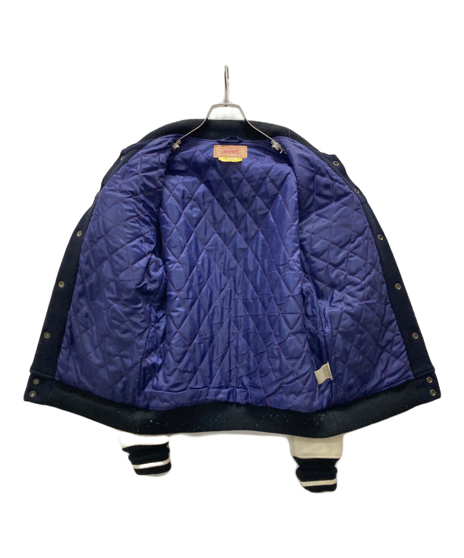 中古・古着通販】LEVI'S (リーバイス) 袖レザー切替スタジャン