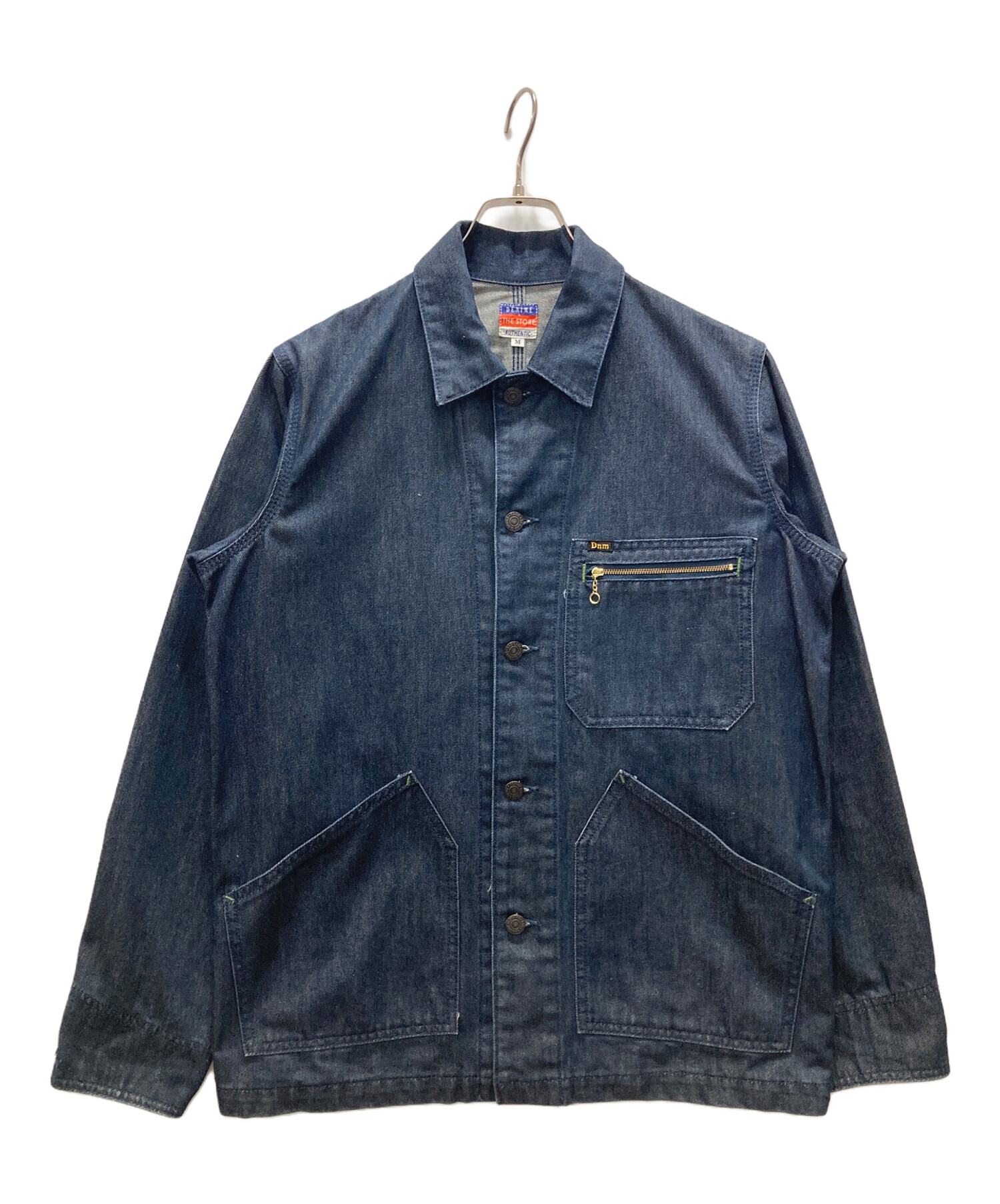 【Denime】（旧ドゥニーム）デニムカバーオール 中古・古着通販】DENIME (ドゥニーム) デニムカバーオール ネイビー