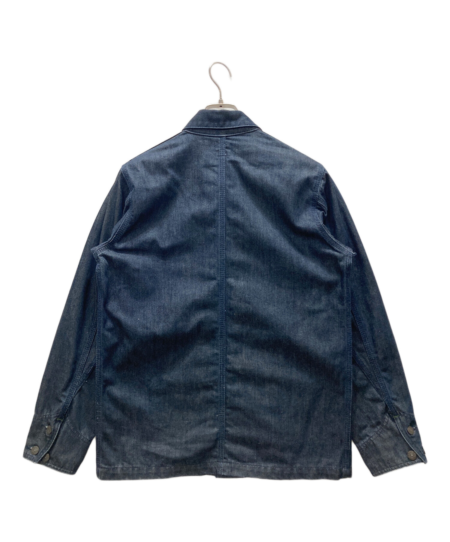 DENIME ドゥニーム　カバーオール サイズ40 中古・古着通販】DENIME (ドゥニーム) デニムカバーオール ネイビー