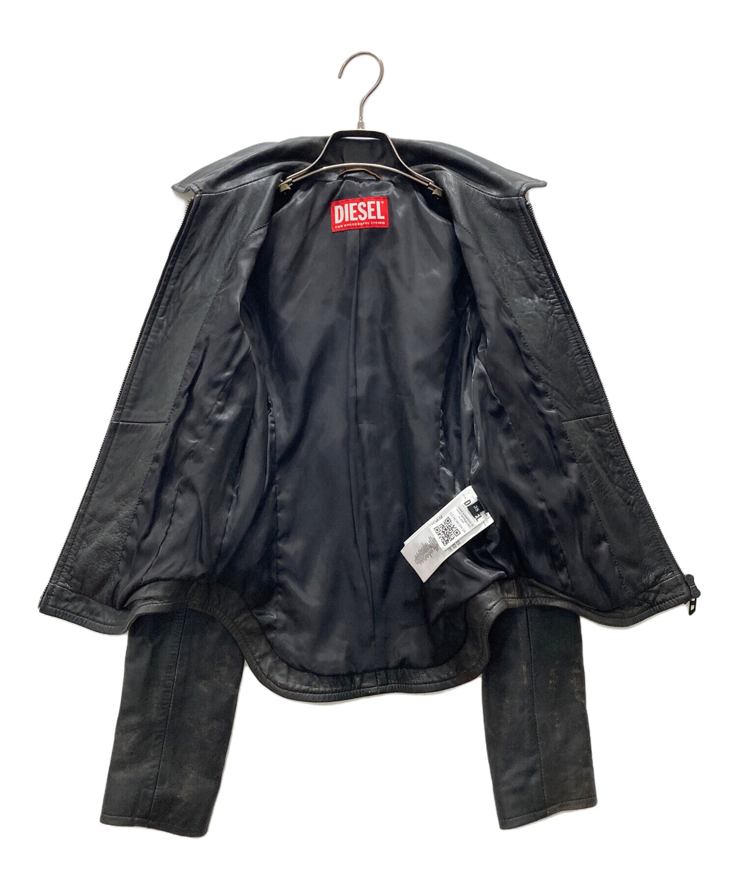 中古・古着通販】DIESEL (ディーゼル) L-EGRAD レザージャケット 