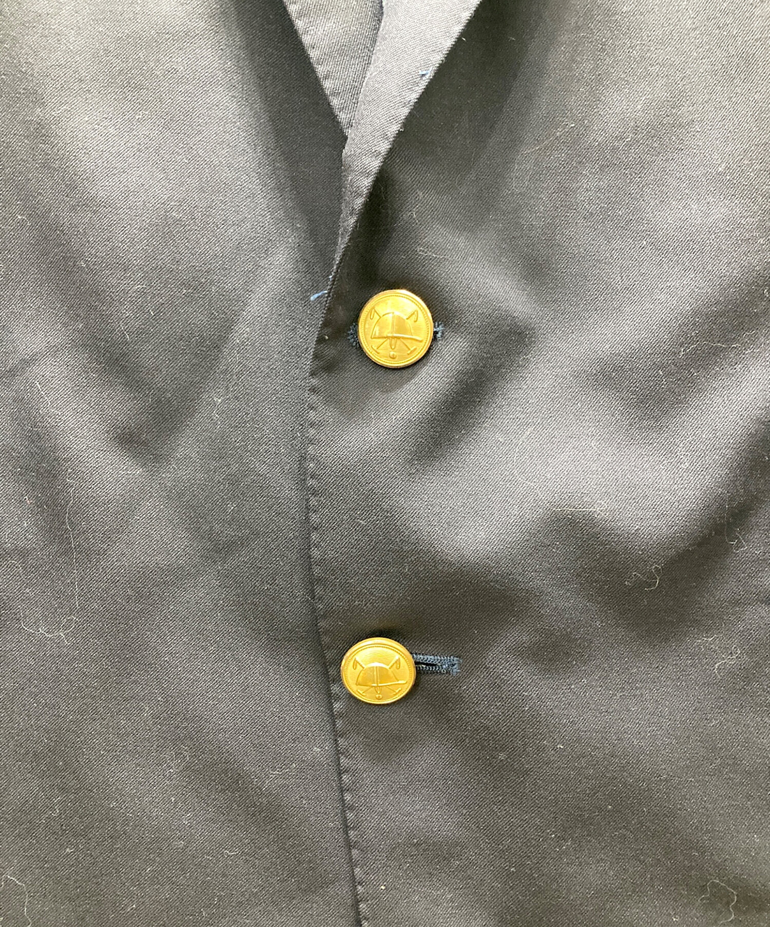 中古・古着通販】POLO RALPH LAUREN (ポロ・ラルフローレン) 紺ブレ金