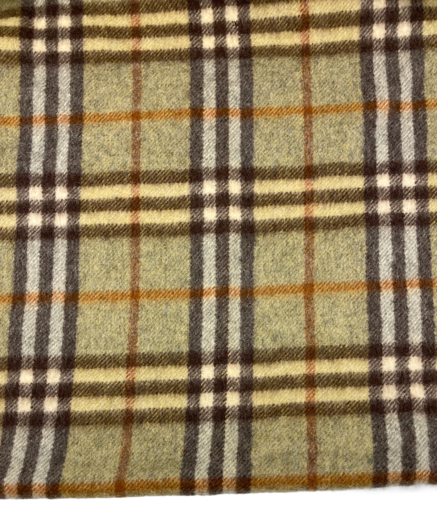 中古・古着通販】Burberry's (バーバリーズ) チェックカシミヤマフラー