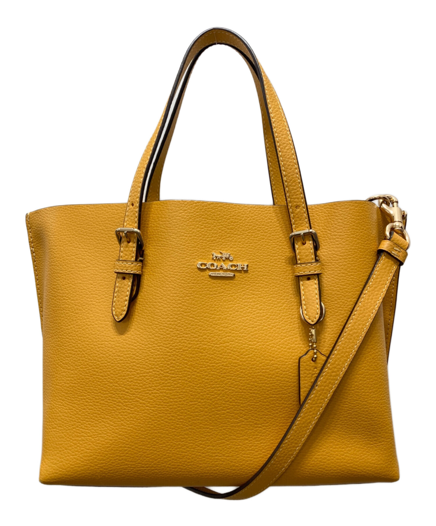 中古・古着通販】COACH (コーチ) モリー トート2WAYバッグ イエロー