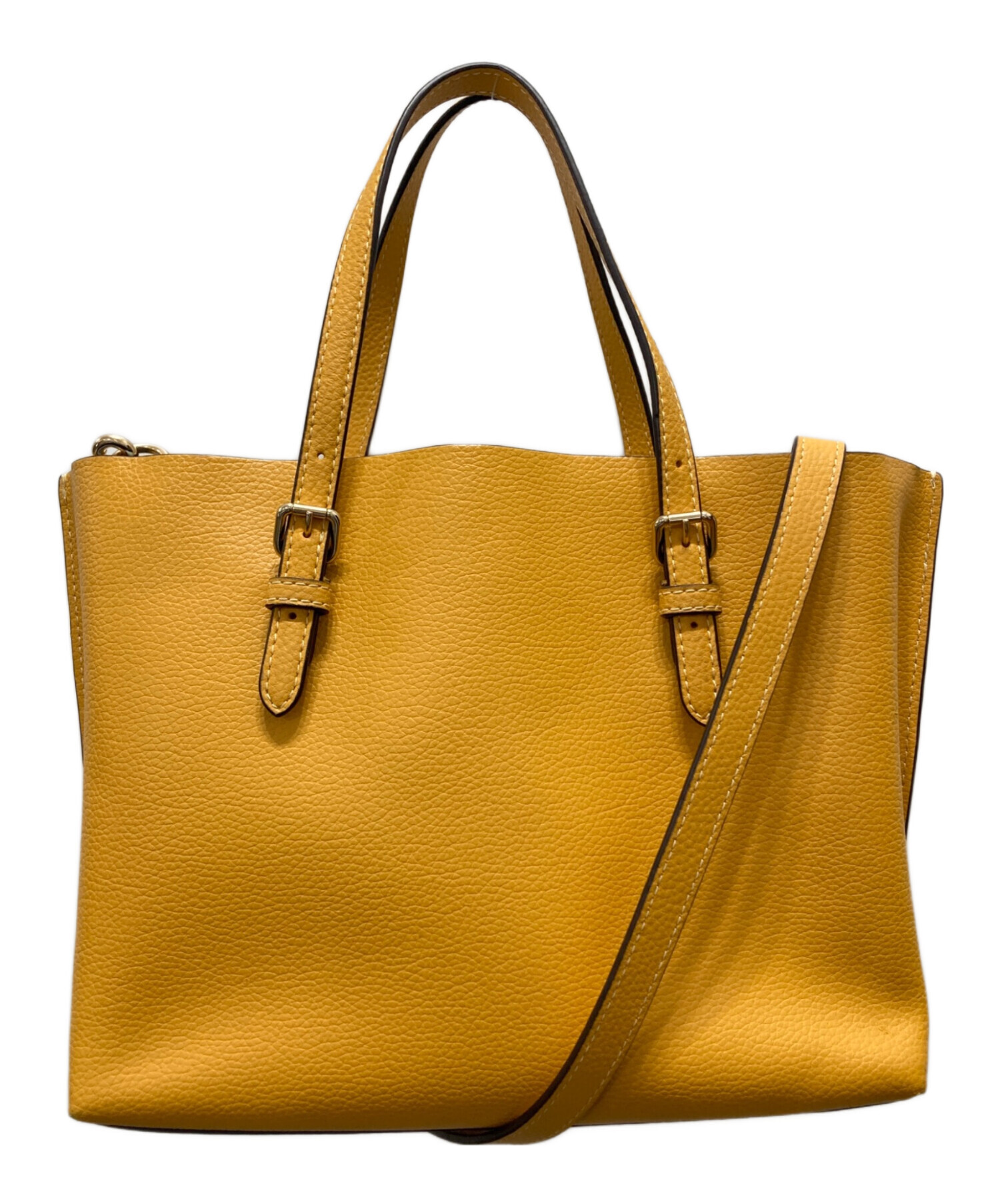 中古・古着通販】COACH (コーチ) モリー トート2WAYバッグ イエロー