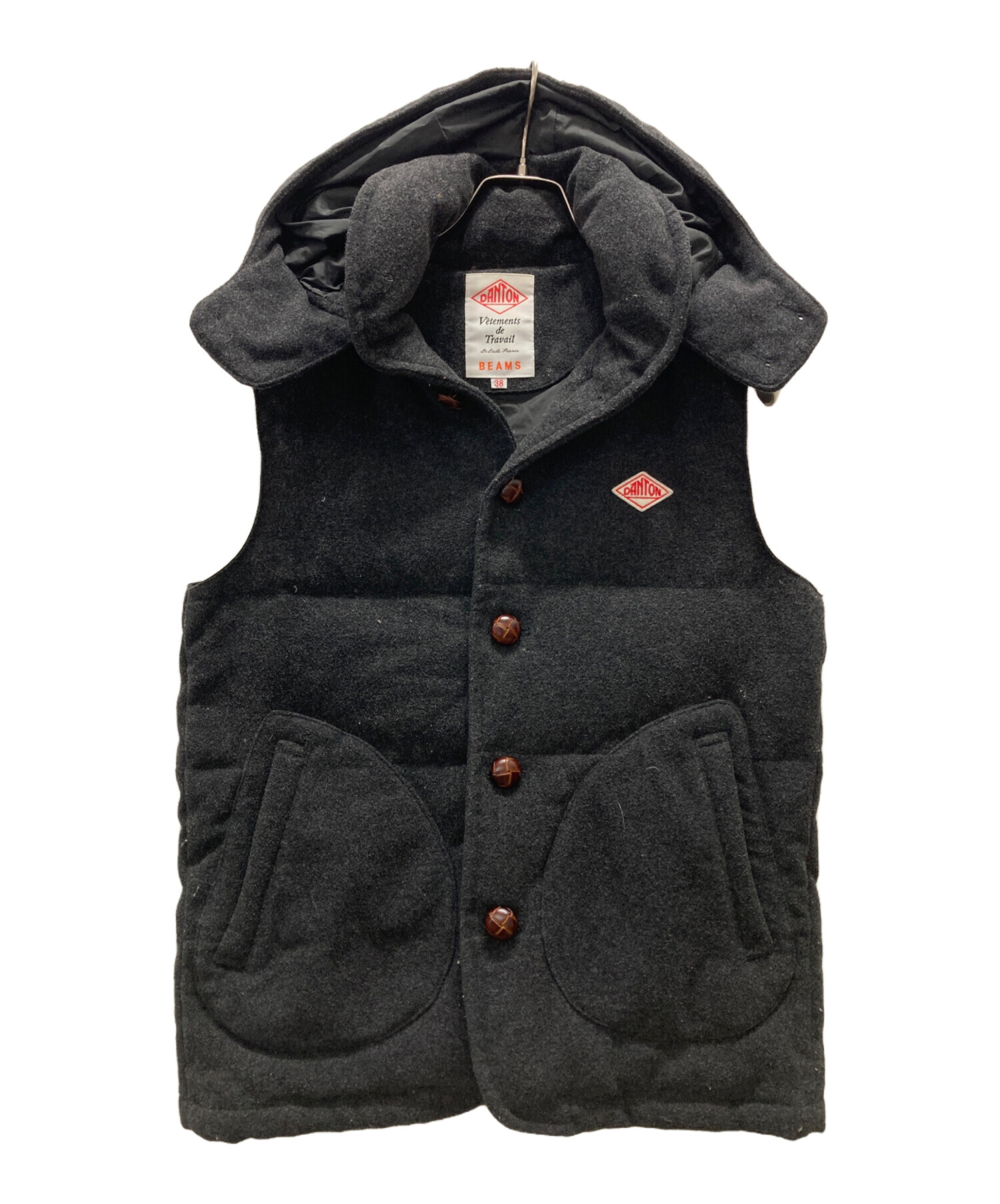 中古・古着通販】DANTON (ダントン) BEAMS (ビームス) ダウンベスト