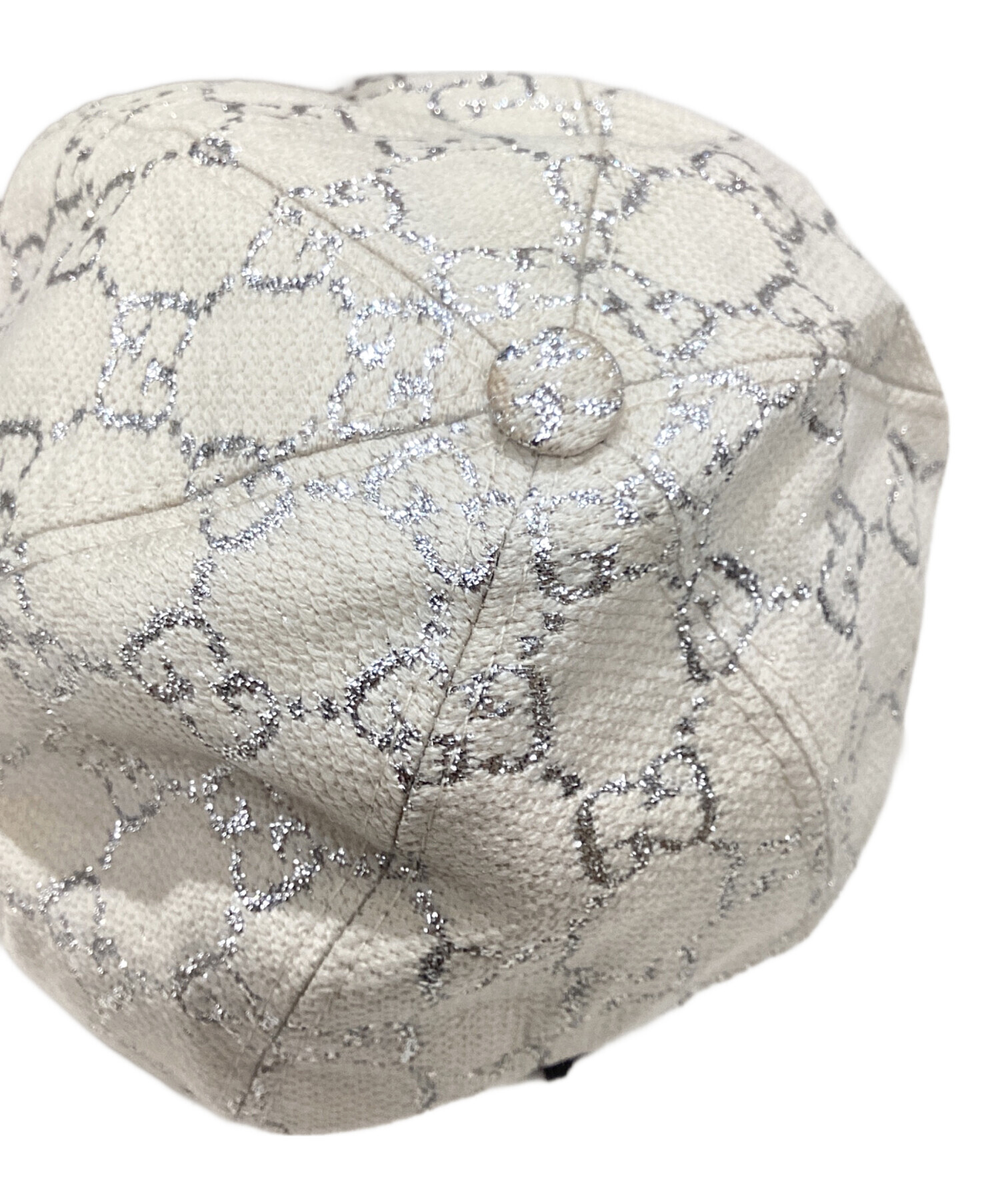 中古・古着通販】GUCCI (グッチ) GGラメ ベースボールキャップ