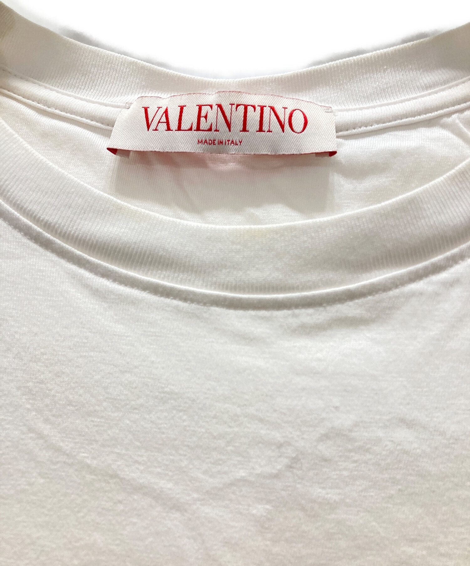 中古・古着通販】VALENTINO (ヴァレンティノ) VLTN ロゴプリントT