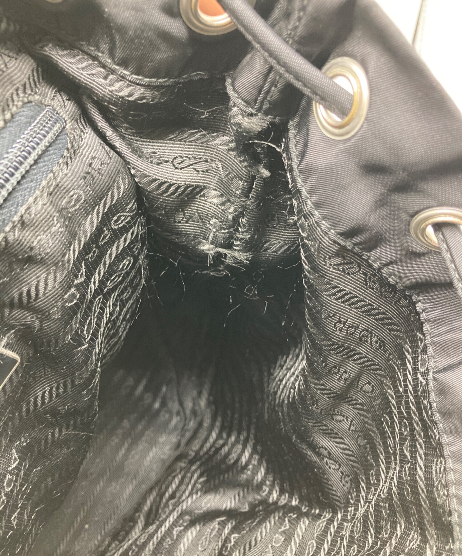 中古・古着通販】PRADA (プラダ) リュック ブラック｜ブランド・古着