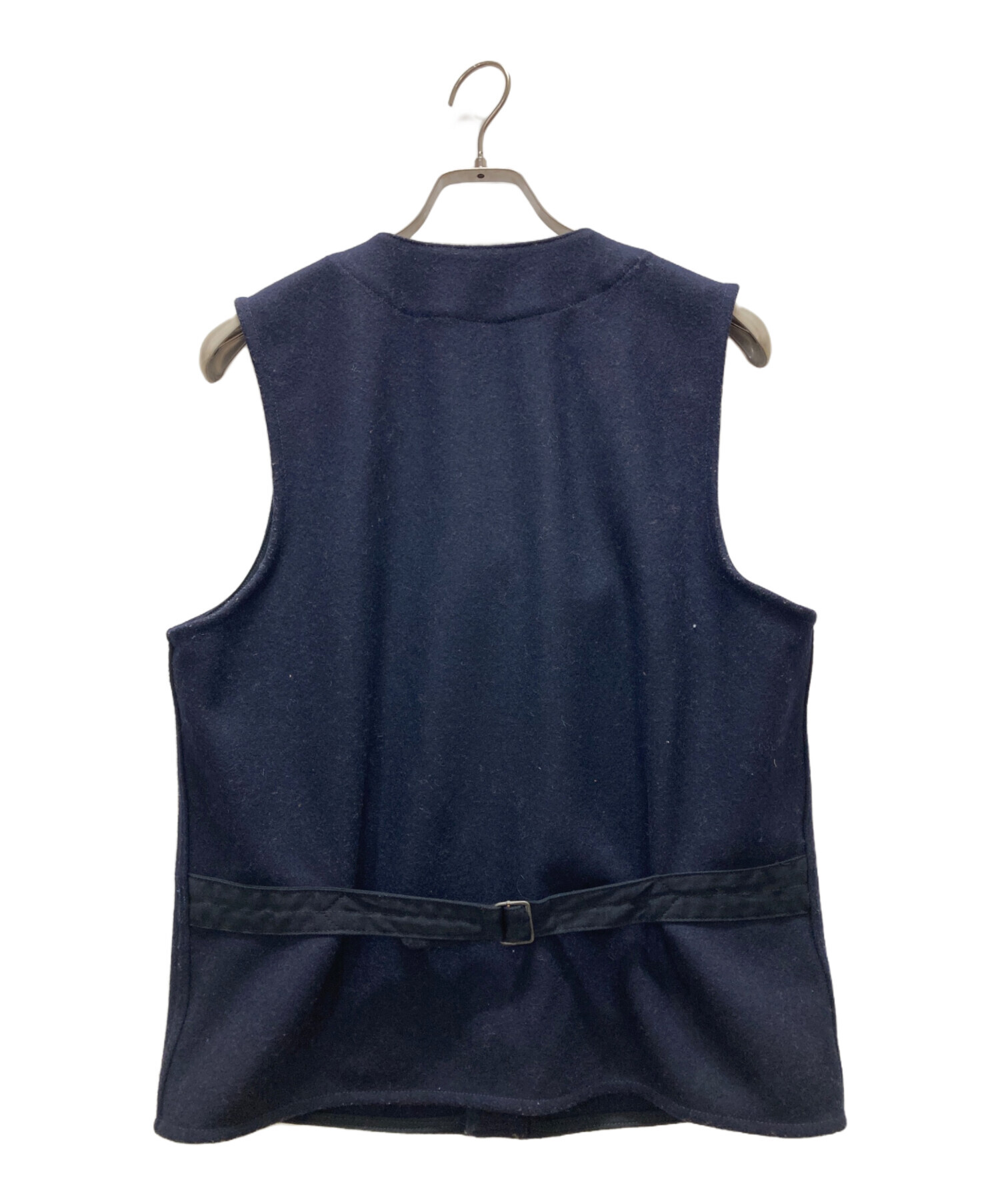 SUGAR CANE シュガーケーン ウールベスト グレー SIZE S 中古・古着通販】SUGAR CANE (シュガーケーン) USA製フェルトウール