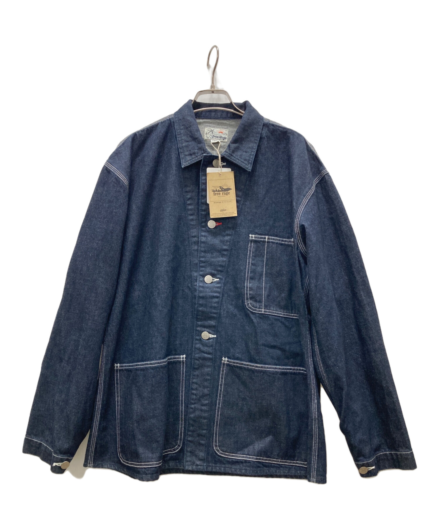 中古・古着通販】FREERAGE (フリーレイジ) デニムカバーオール/