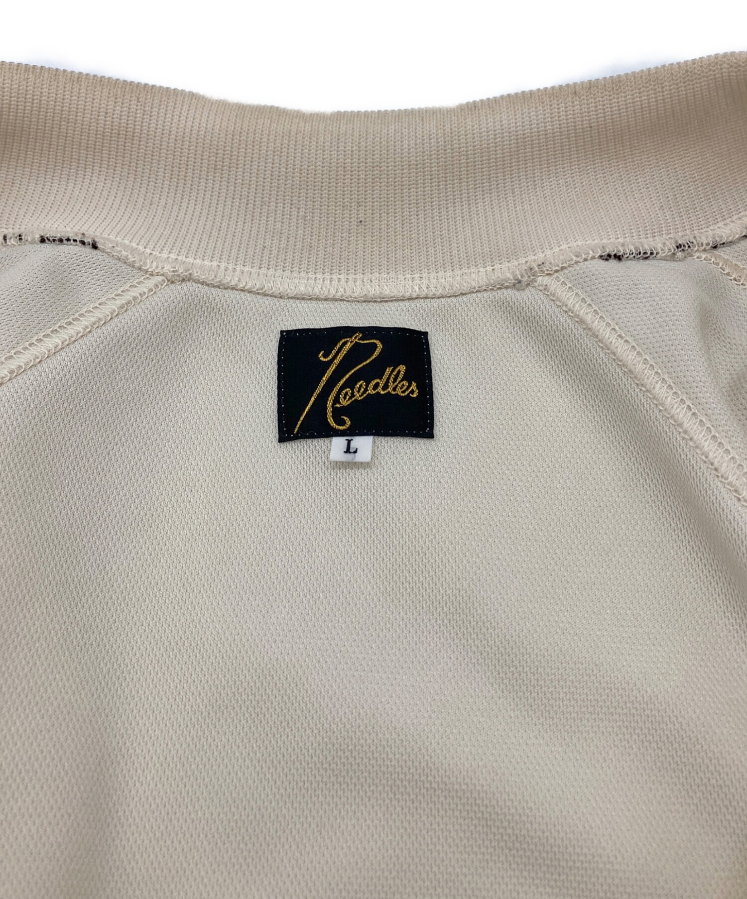 中古・古着通販】Needles (ニードルズ) トラックジャケット ベージュ