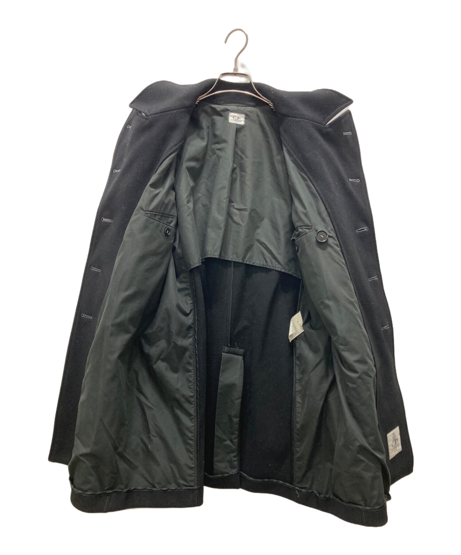 中古・古着通販】C.P COMPANY (シーピーカンパニー) Pコート ブラック