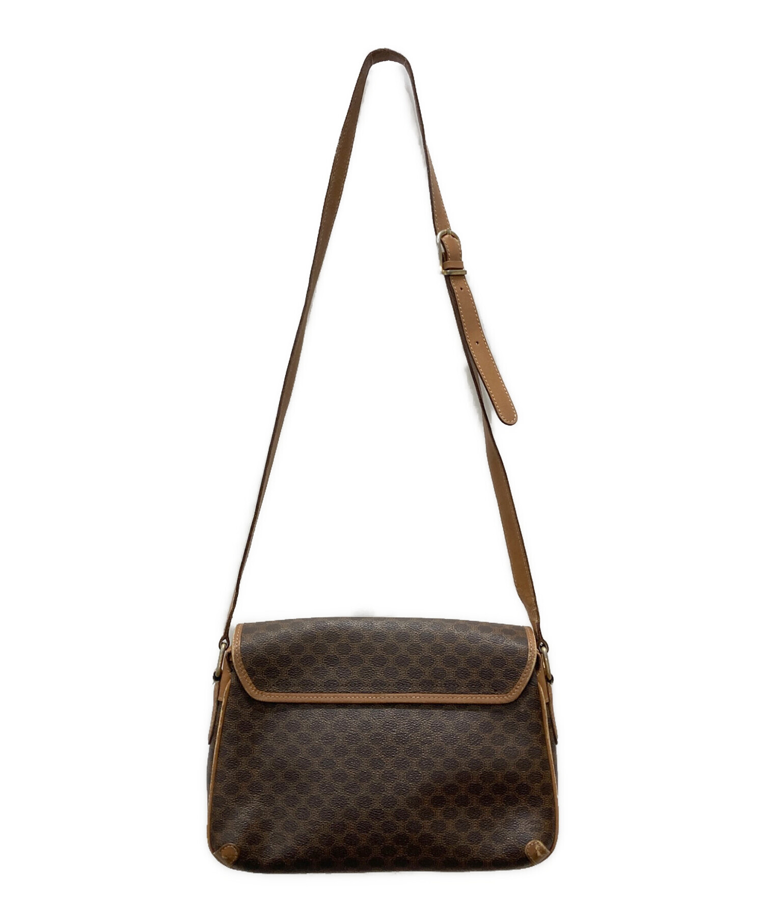 中古・古着通販】CELINE (セリーヌ) マカダムショルダーバッグ 