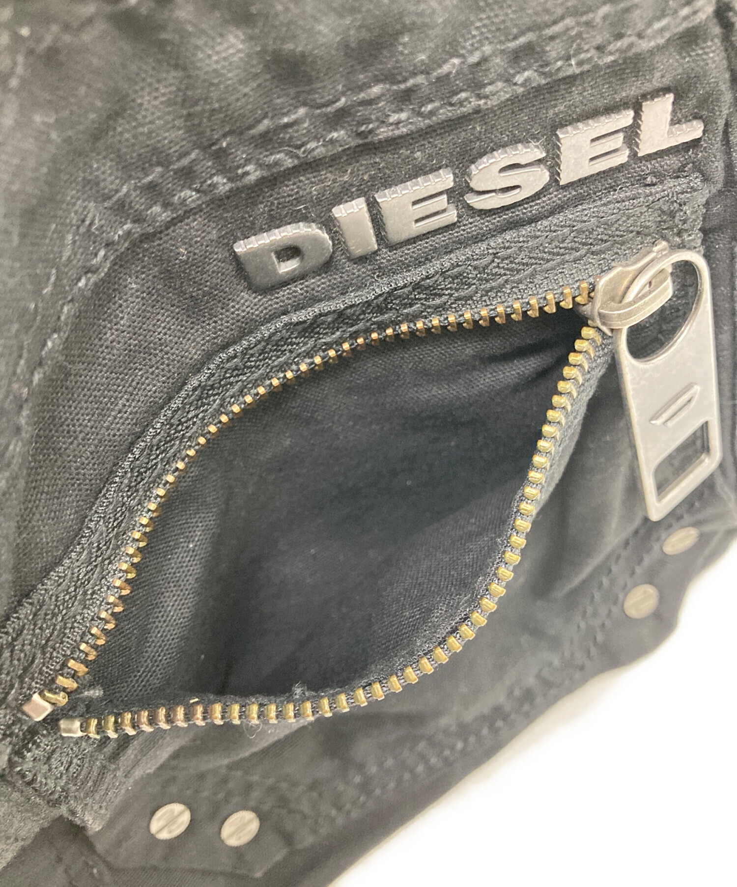 中古・古着通販】DIESEL (ディーゼル) ハンドバッグ/Y2K ブラック
