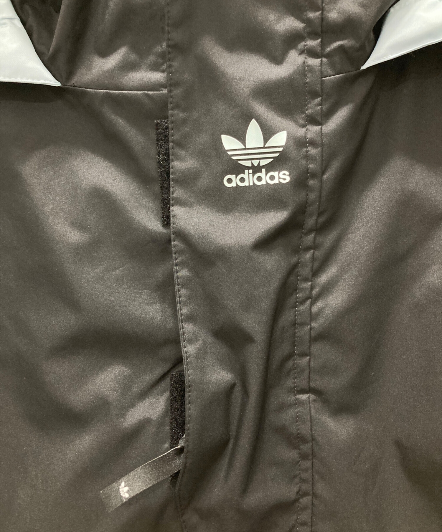 中古・古着通販】adidas (アディダス) アノラックパーカー ブラック