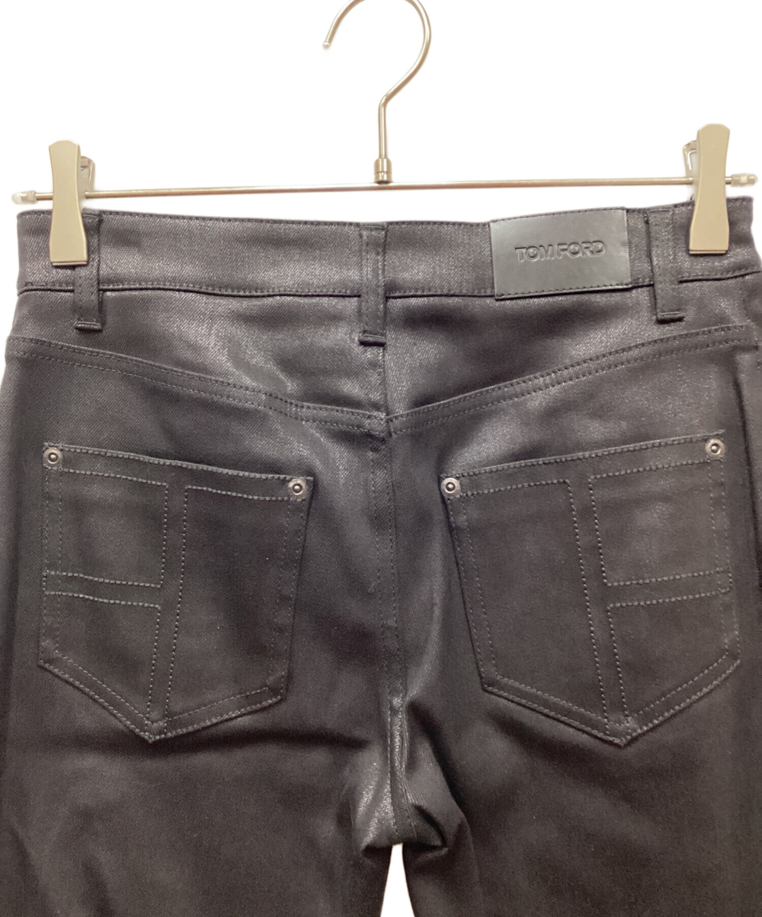 中古・古着通販】TOM FORD (トムフォード) 裾ZIPコーティングデニム 