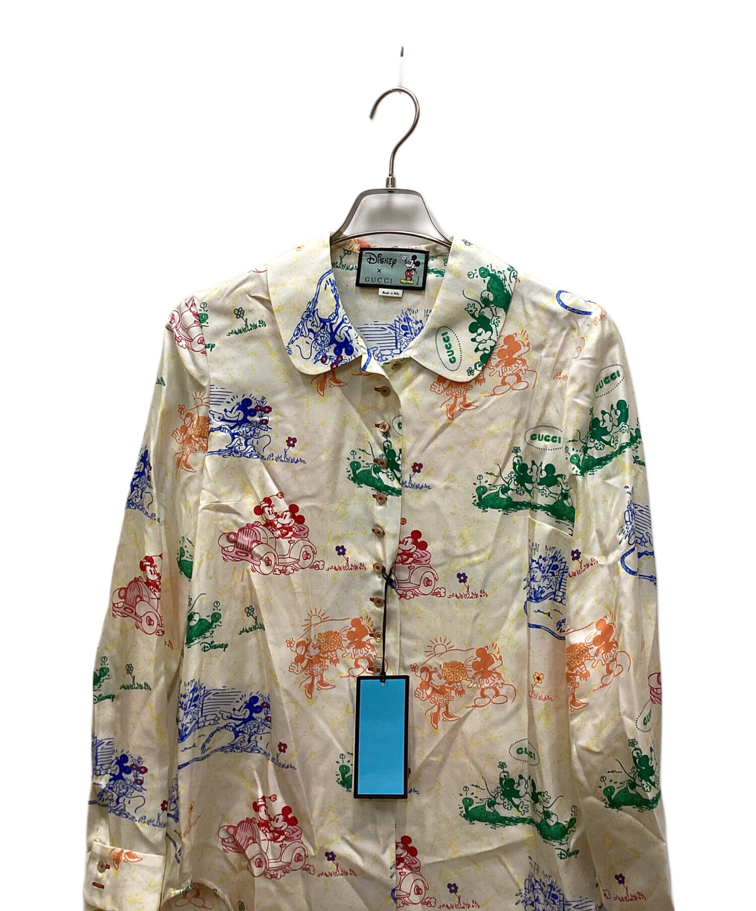 中古・古着通販】GUCCI (グッチ) パジャマシャツ アイボリー サイズ:40 
