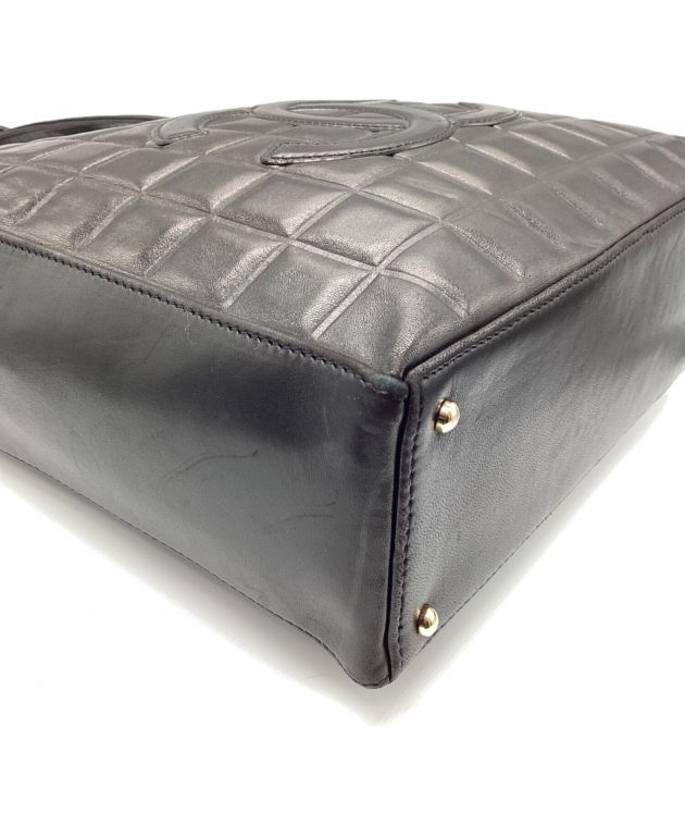 正規品希少　CHANEL シャネル メタルロゴ チョコバー LAX トートバッグ 中古・古着通販】CHANEL (シャネル) CHOCO BAR TOTE/チョコバートート