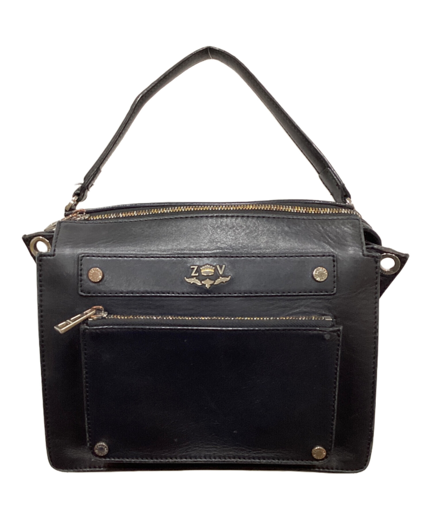 ZADIG&VOLTAIREザディグ エ ヴォルテール/ ROCKEUR GRAINED LEATHER