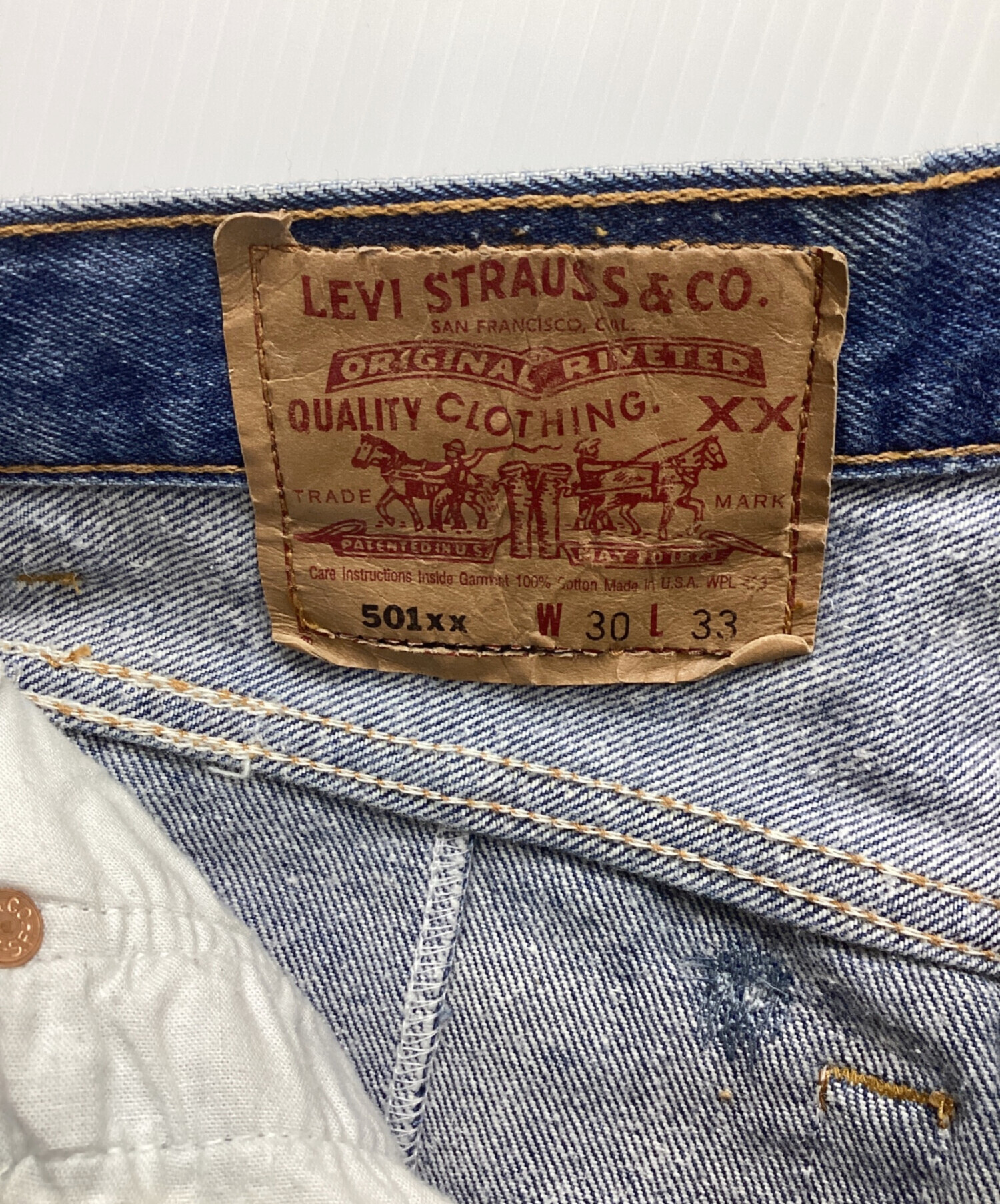 中古・古着通販】LEVI'S (リーバイス) HEXICO (ヘキシコ) リメイク