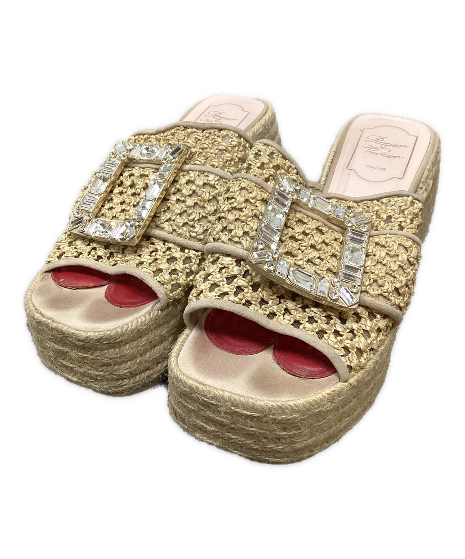 Roger Vivier】エスパドリーユサンダル Roger Vivier ロジェヴィヴィエ