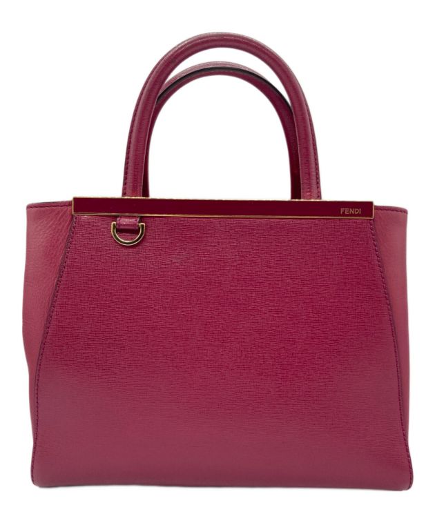 中古・古着通販】FENDI (フェンディ) 2WAYバッグ バーガンディー 
