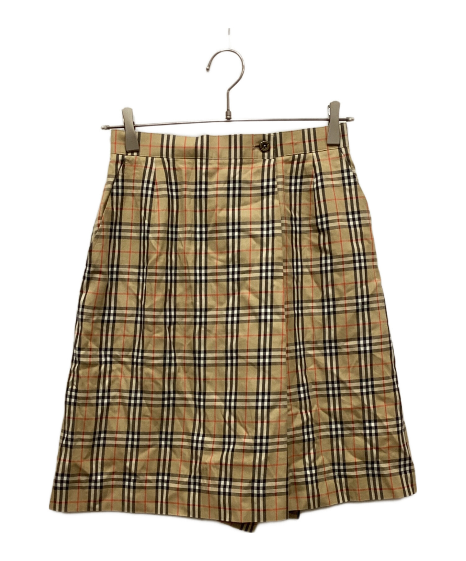 中古・古着通販】Burberry's (バーバリー) チェックスカート ベージュ
