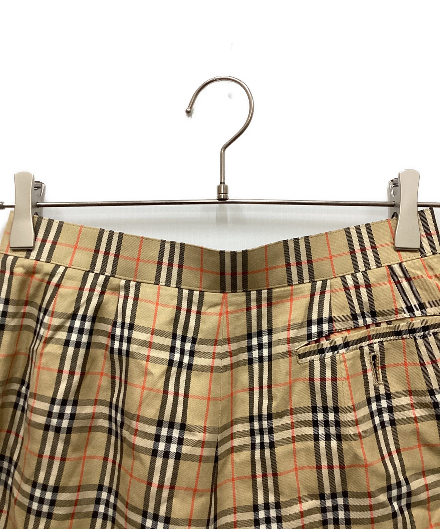 中古・古着通販】Burberry's (バーバリー) チェックスカート ベージュ