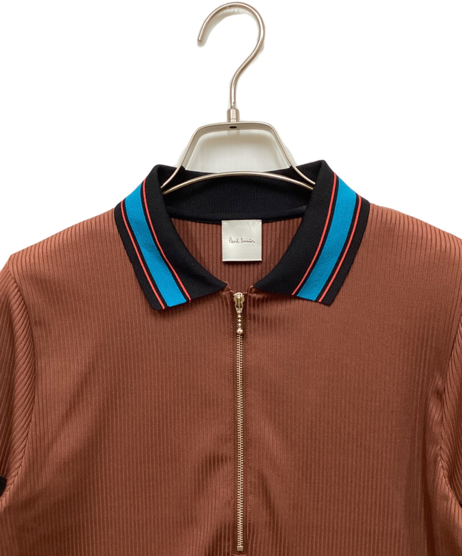 中古・古着通販】PAUL SMITH (ポールスミス) ポロシャツ ブラウン 