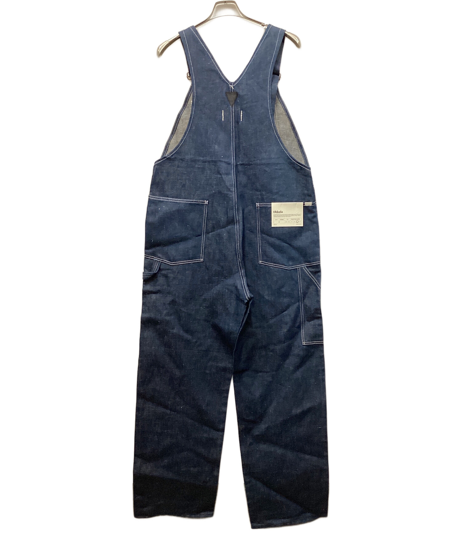 Oblada オブラダ　オーバーオール 中古・古着通販】Oblada (オブラダ) FRONTIER PANTS インディゴ サイズ