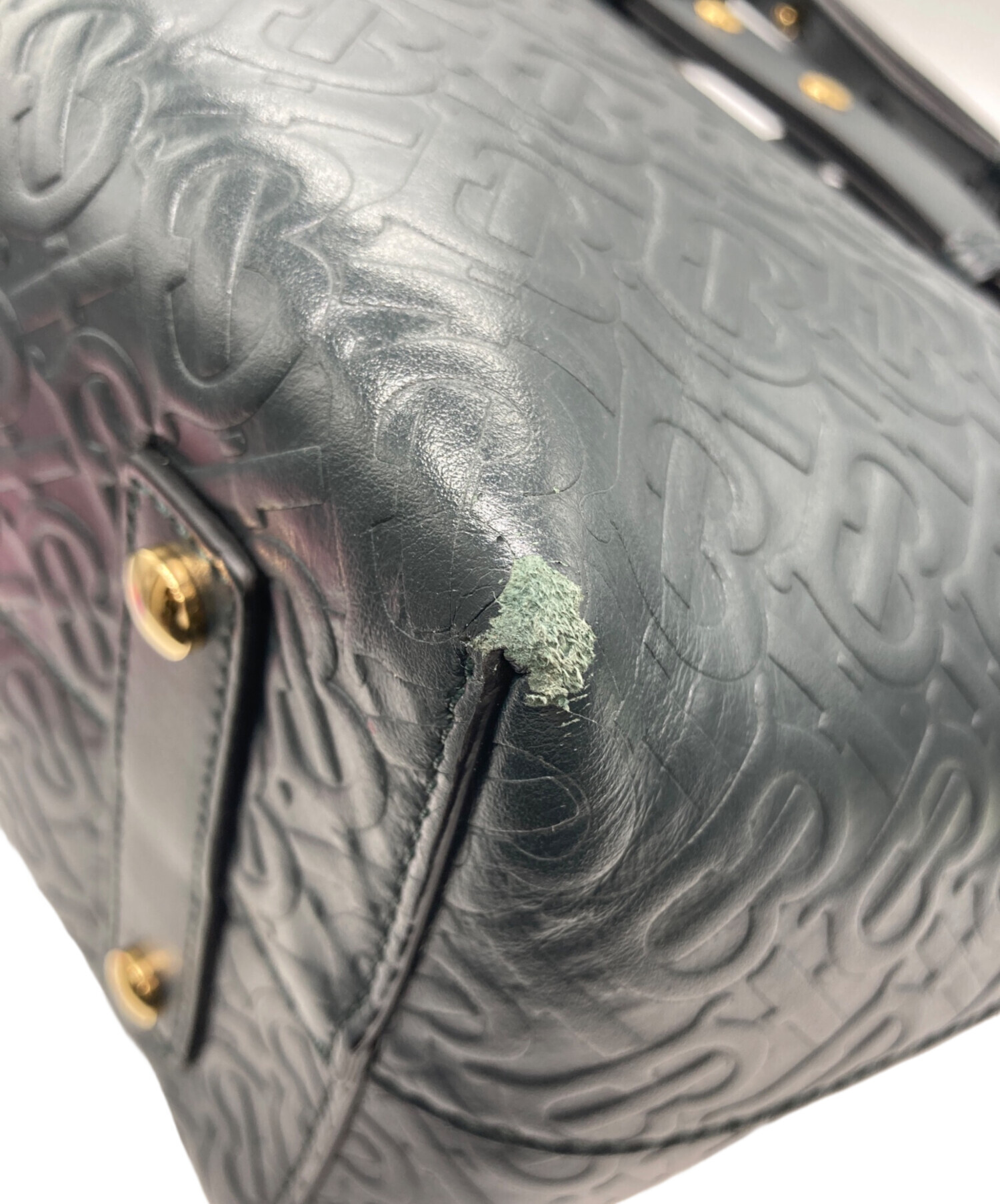 中古・古着通販】BURBERRY (バーバリー) 2WAYバッグ ネイビー