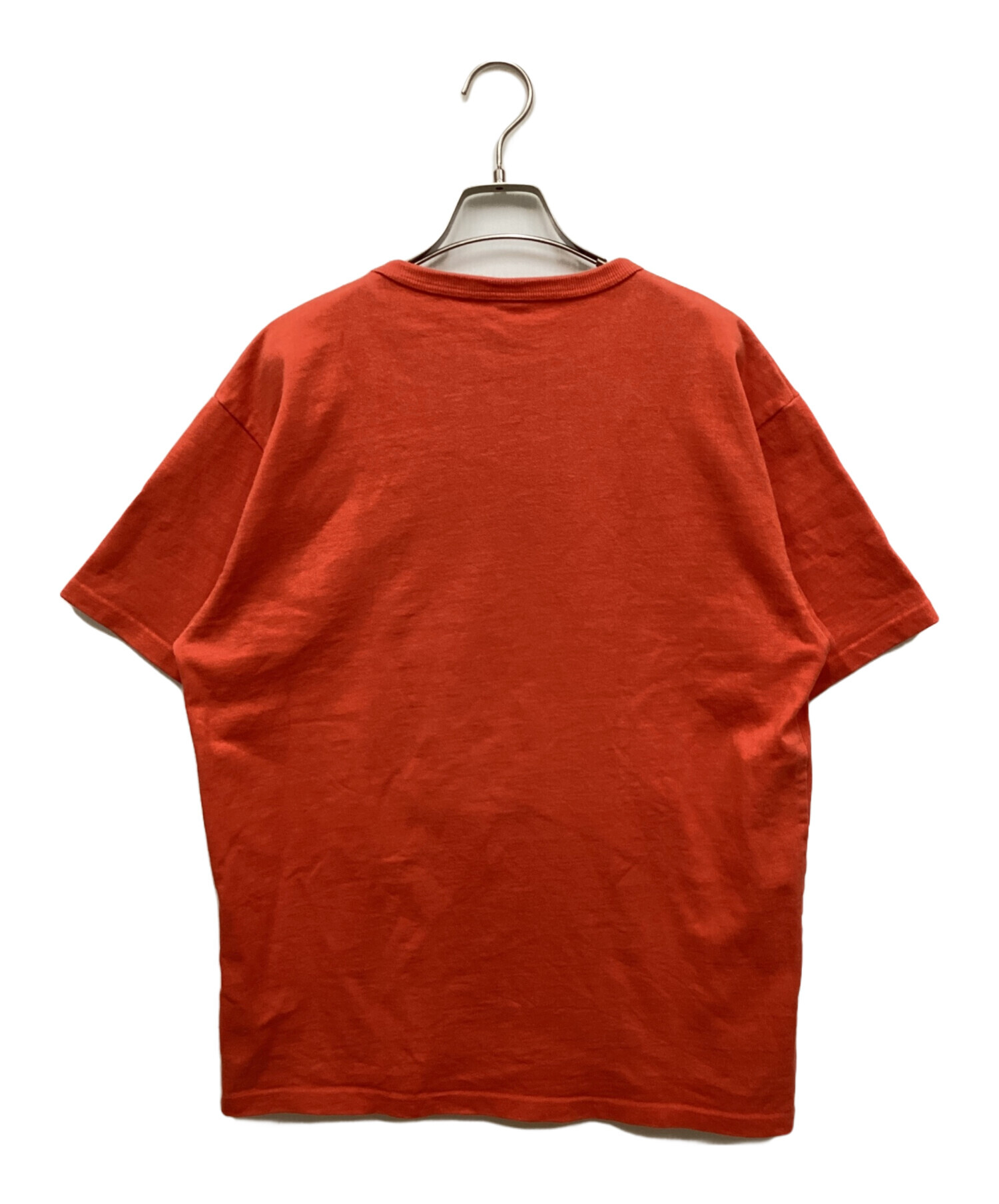 Schott オレンジ ジャケット Lサイズ　刺繍　US 古着 Schott オレンジ ジャケット Lサイズ 刺繍 US 古着