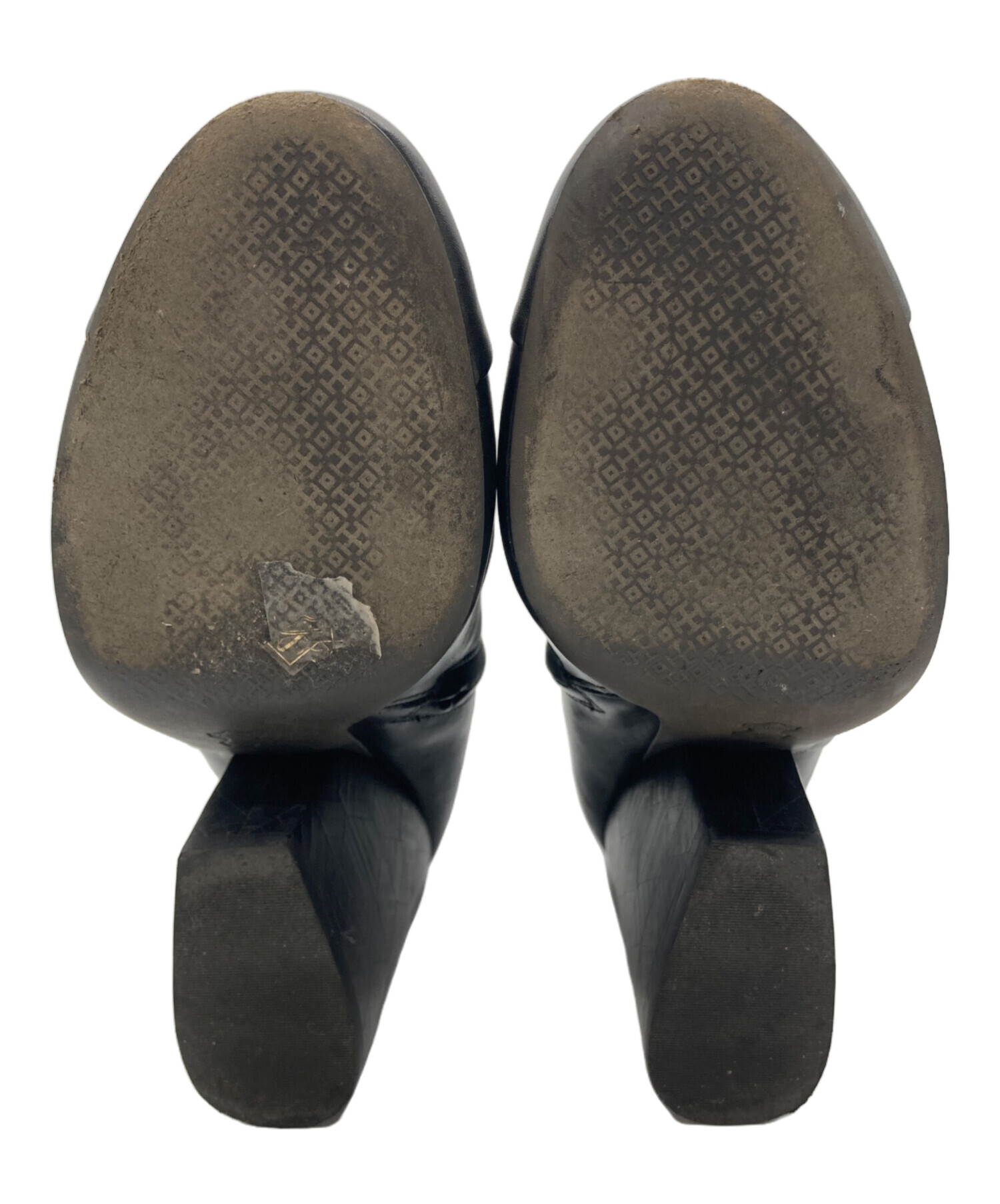 中古・古着通販】TORY BURCH (トリーバーチ) ヒールブーツ ブラック