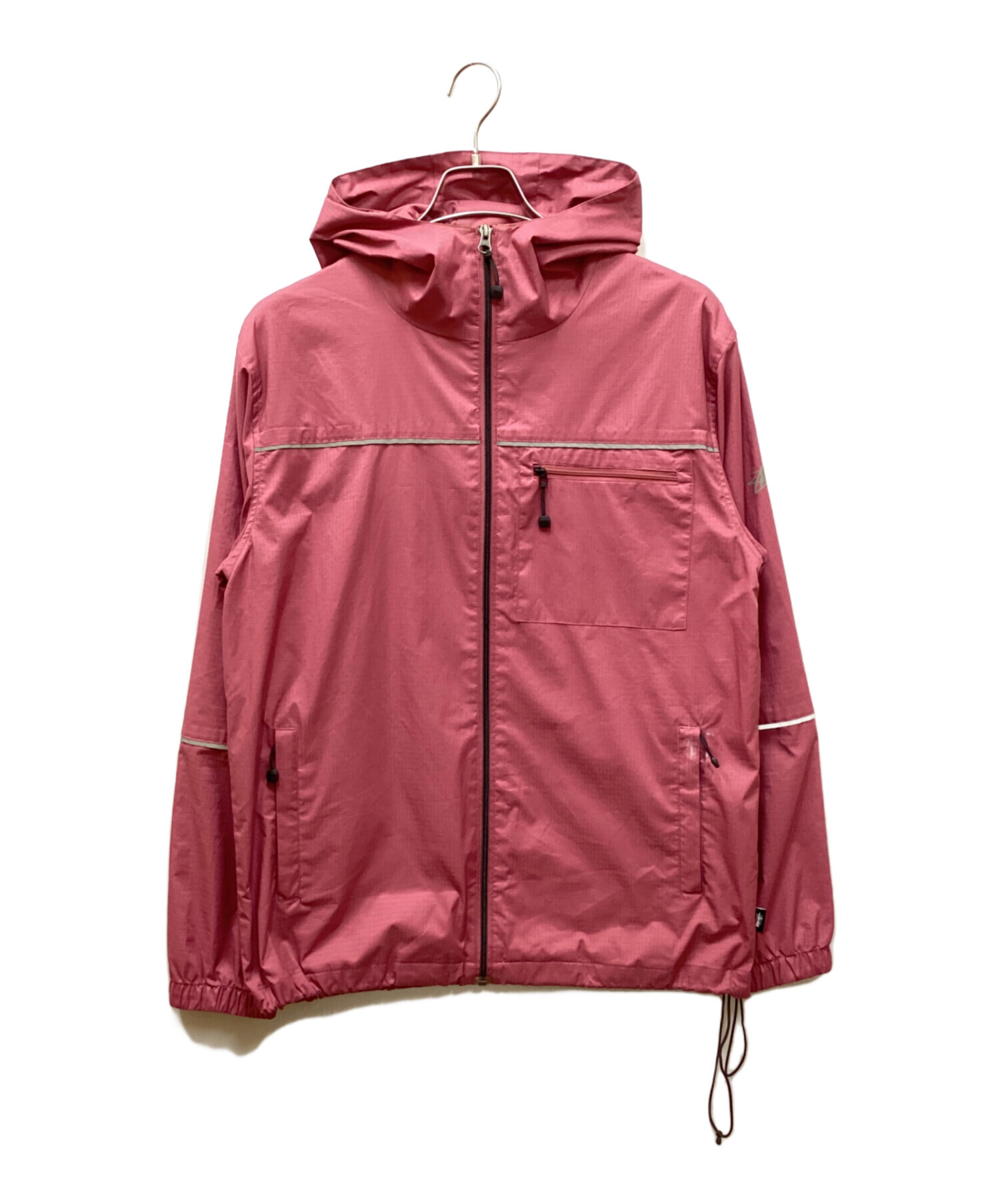 中古・古着通販】stussy (ステューシー) ナイロンジャケット レッド 