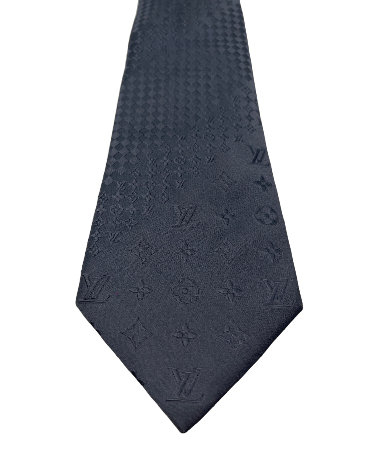 中古・古着通販】LOUIS VUITTON (ルイ ヴィトン) ネクタイ グレー