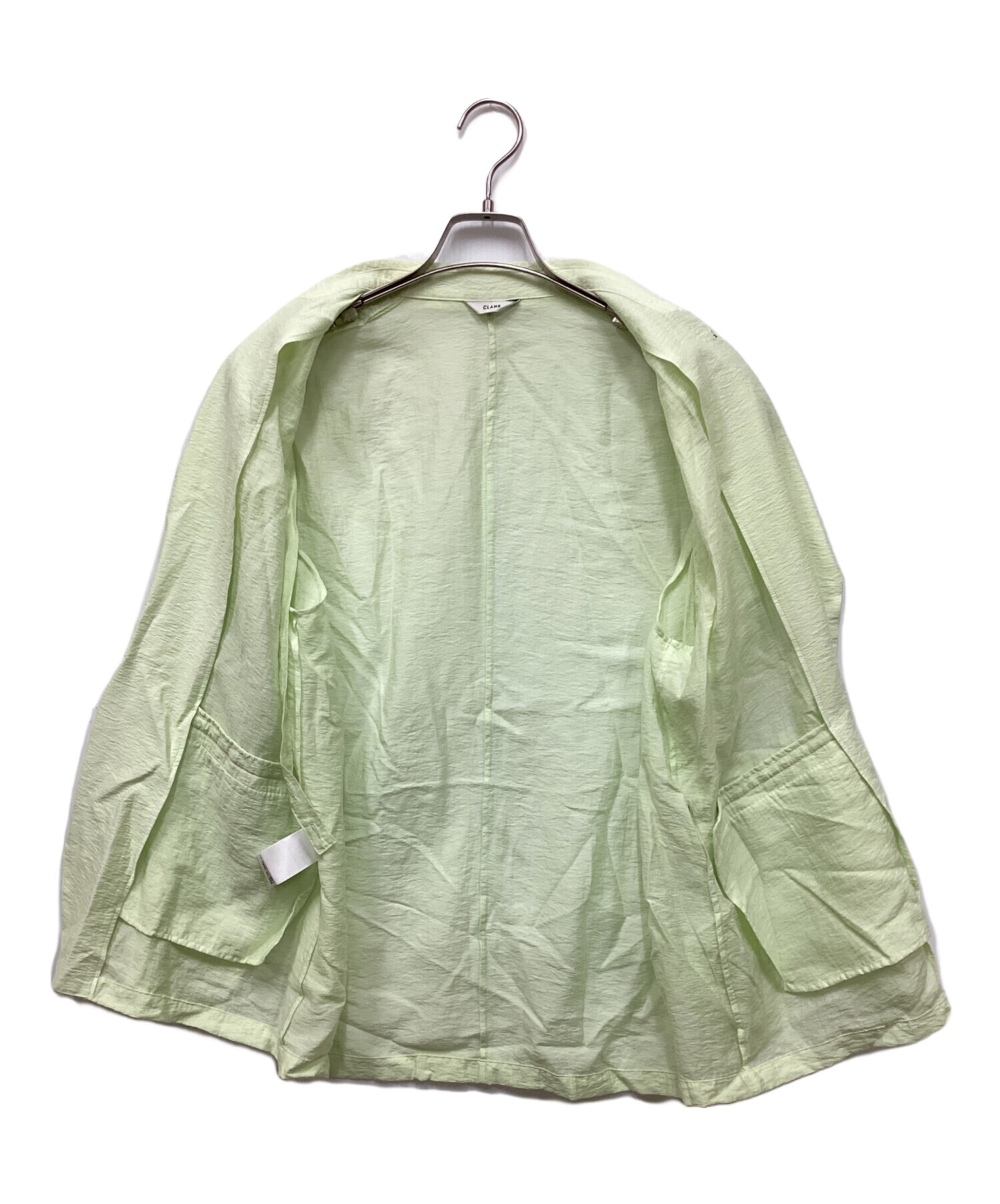 中古・古着通販】CLANE (クラネ) SHEER TAILORED SHIRT/テーラード
