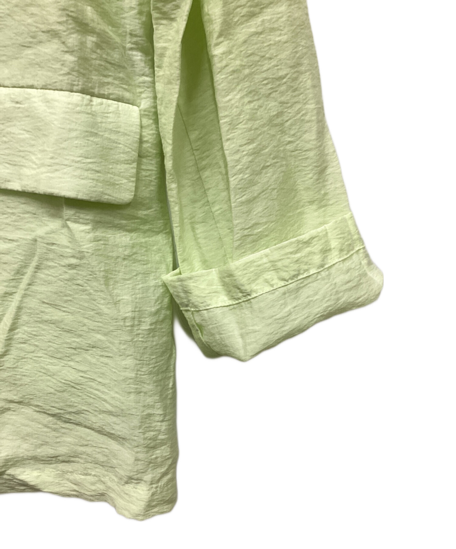 中古・古着通販】CLANE (クラネ) SHEER TAILORED SHIRT/テーラード 