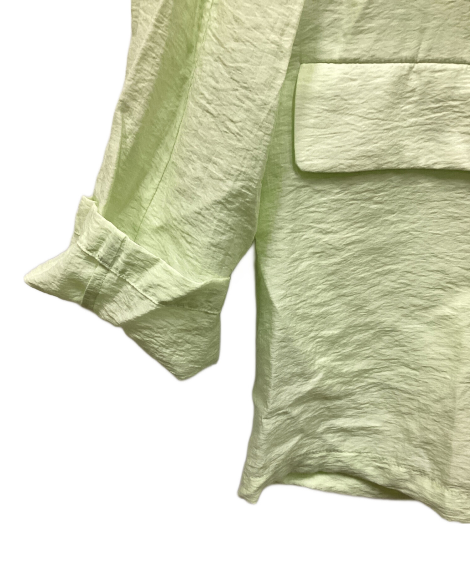 中古・古着通販】CLANE (クラネ) SHEER TAILORED SHIRT/テーラード