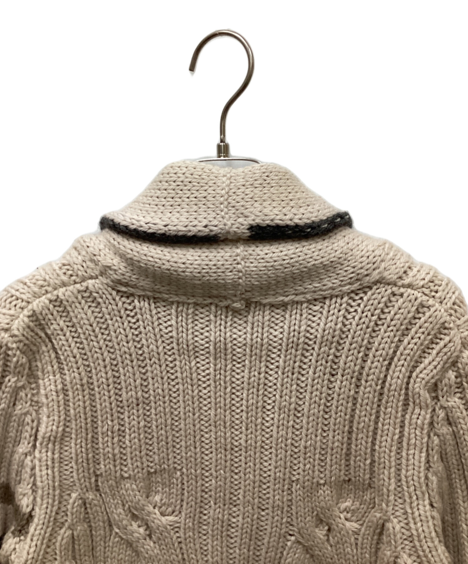 Roberto Collina ロベルトコリーナ カシミア シルク クルーネック セーター RY32201 メンズ ロベルトコリーナ ショールカラー ニット グレー イタリア製 50